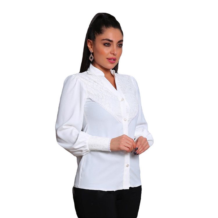 شومیز جلو دکمه زنانه ارزان