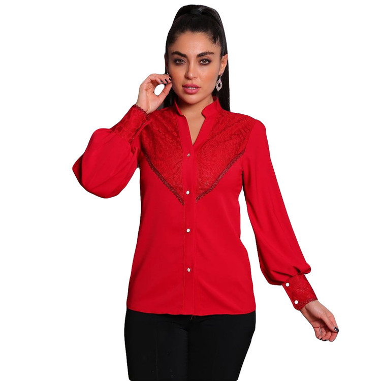 قیمت شومیز گیپور زنانه