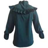 شومیز زنانه یقه بندی