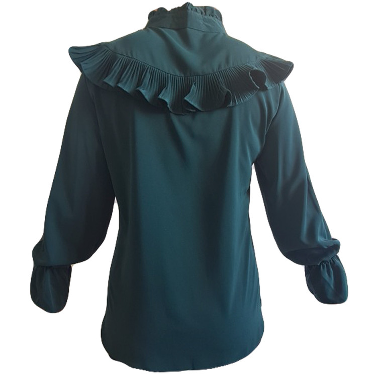 شومیز زنانه یقه بندی