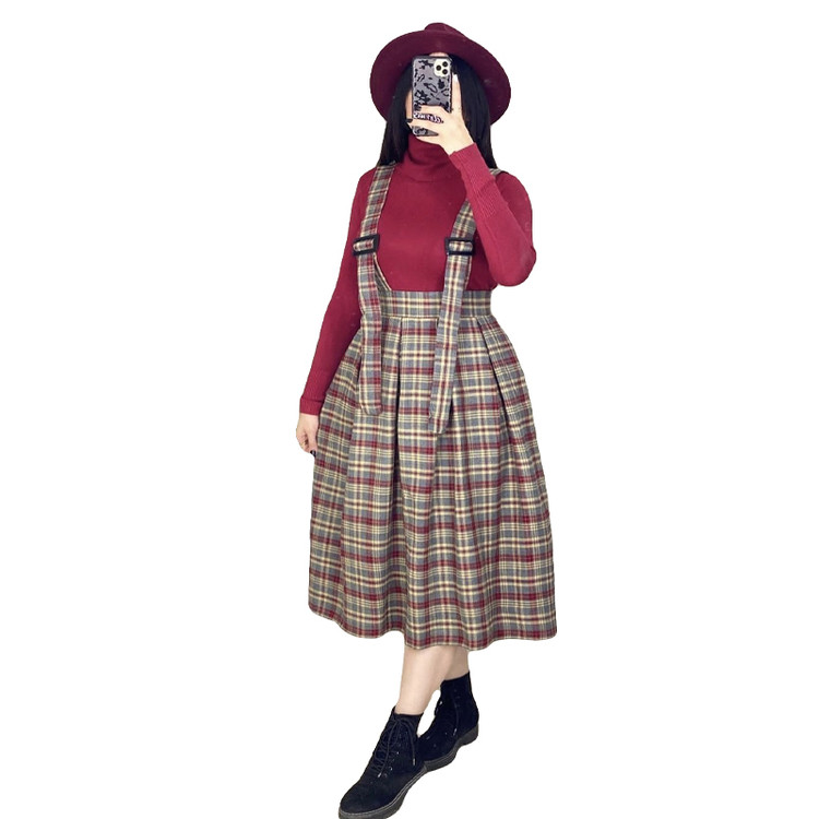 دامن جدید زنانه ساسبندی چهارخونه