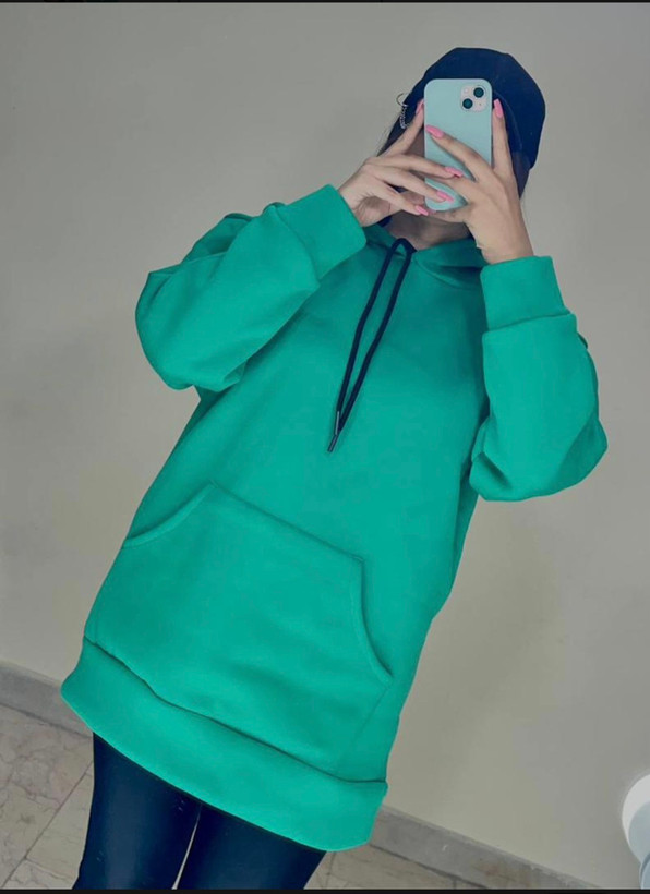 هودی دخترانه سبز