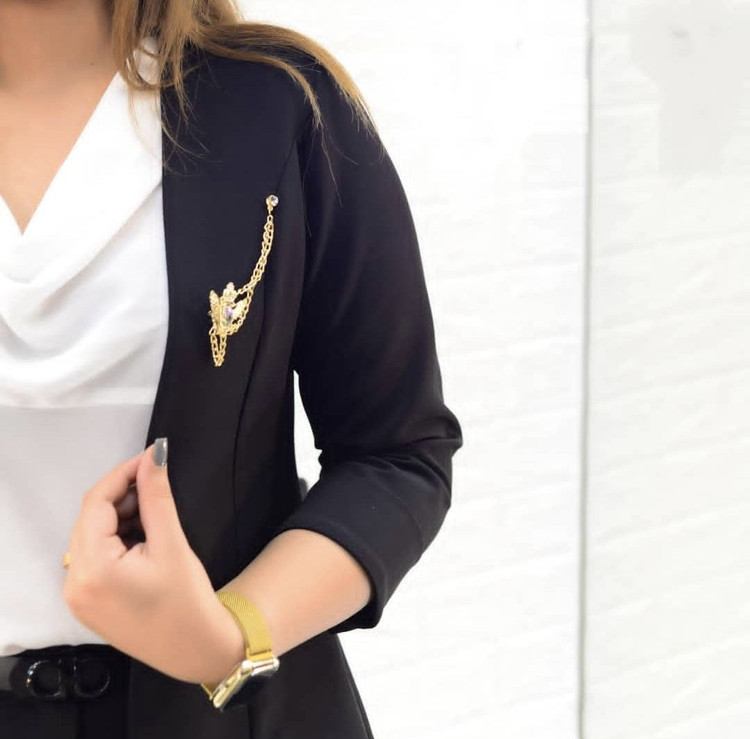 کت و شلوار کرپ مازراتی