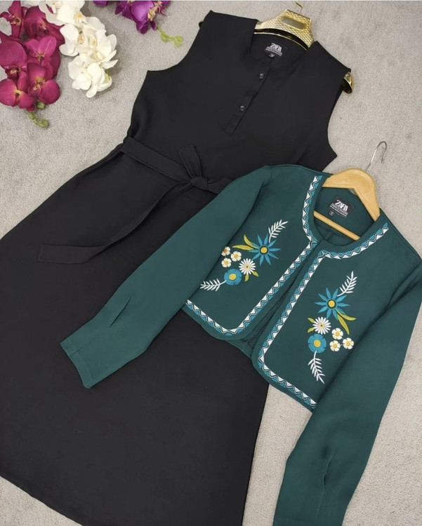 قیمت و خرید کت و سارافون گلدوزی