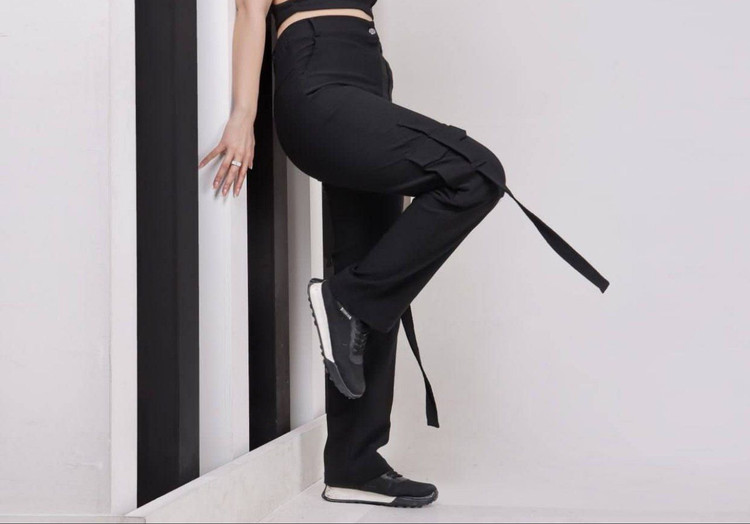 شلوار بگ کراش زنانه