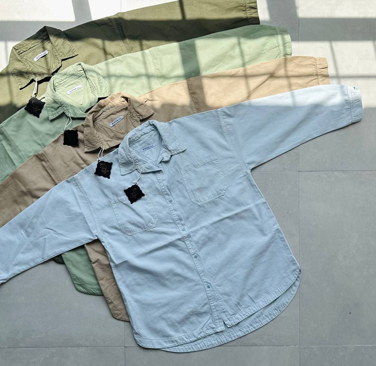 مانتو کتان کمربند دار