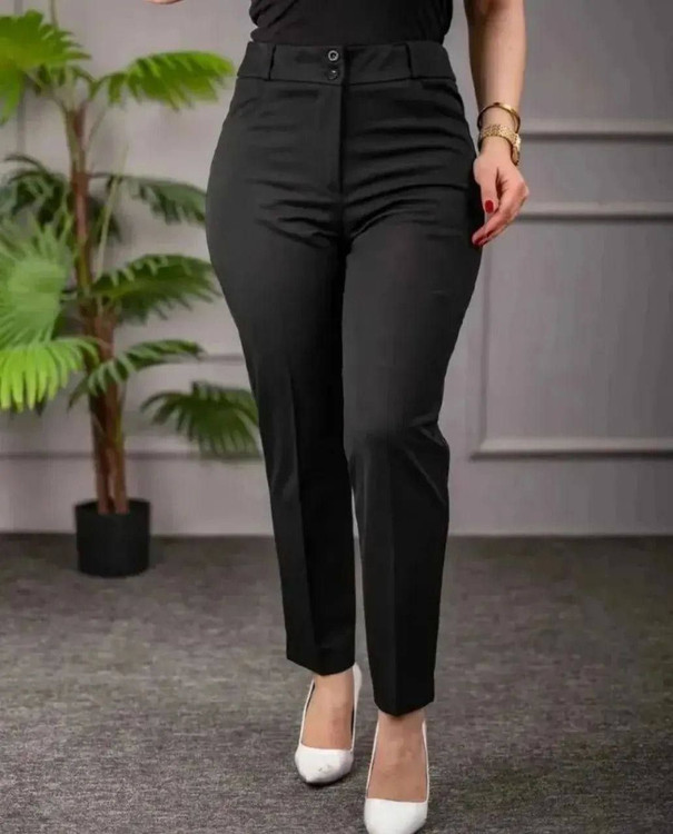 شلوار پارچه ای مازراتی راسته قد 100 جدید