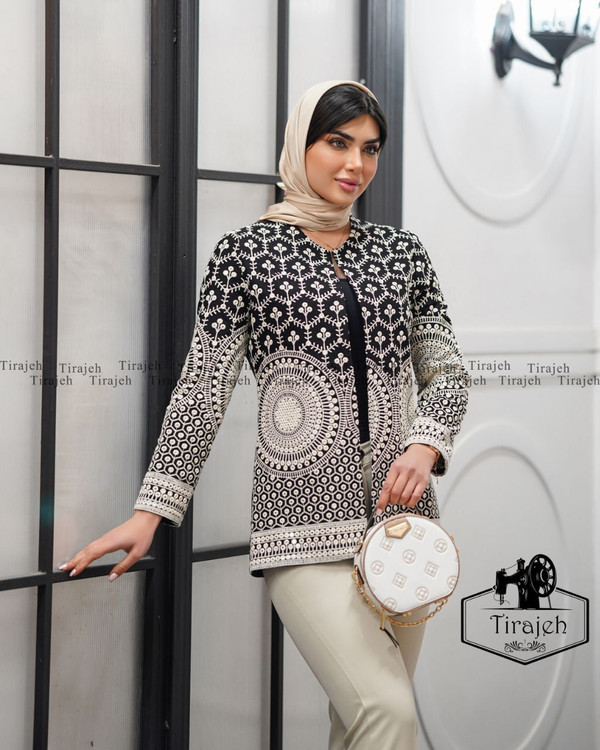 مدل های جدید کت آینه دوزی 2025