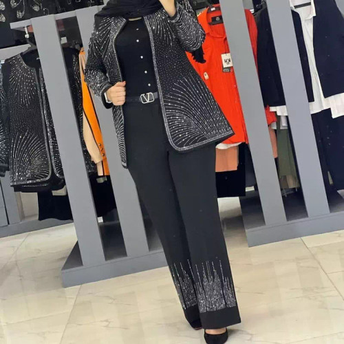 کت مجلسی نگین خورشیدی