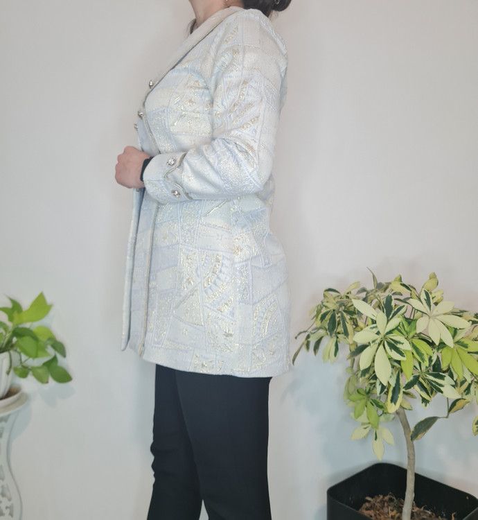 کت جنس مازراتی کت کوتاه زنانه مانتو زنانه