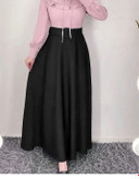 دامن کلوش قد 100 جنس مازراتی گرم بالا