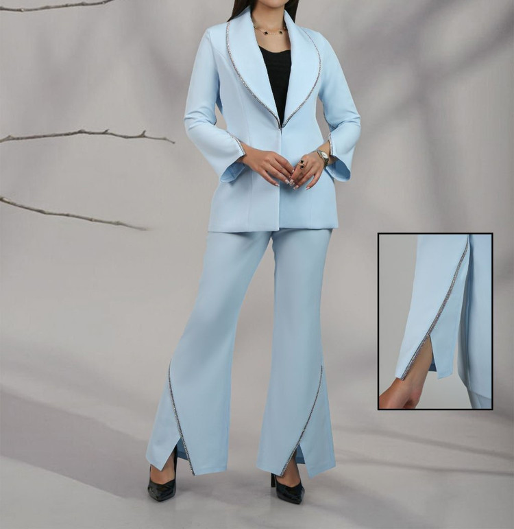 کت زنانه ژاکارد مغزی دوزی شده