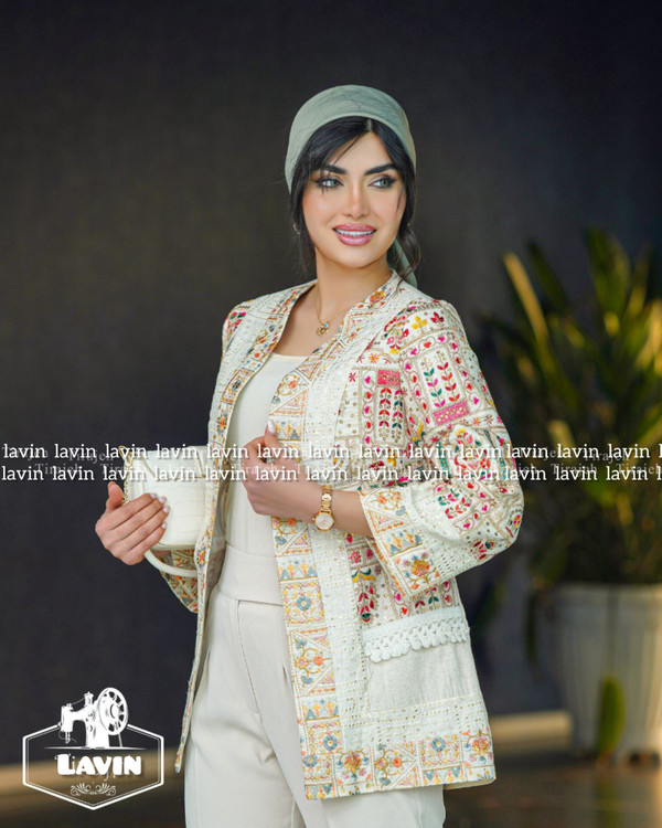 کت زنانه پولک دوزی