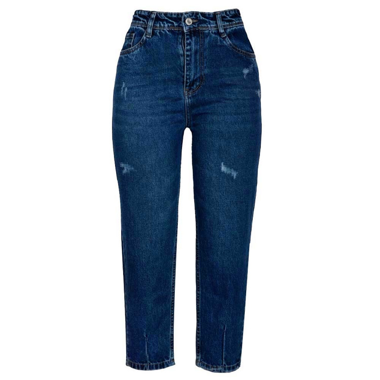 شلوار مام فیت زنانه تیره