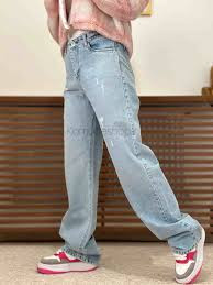 شلوار نیم بگ جین زنانه