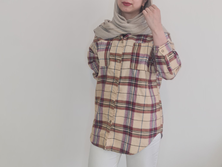 مانتو چارخونه اسپرت