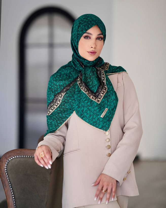 بستن روسری کردی