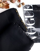 روسری ژاکارد دور نقره ای