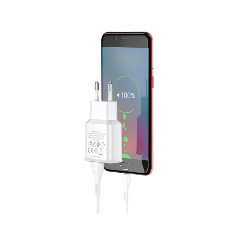 خرید شارژر موبایل هوکو c88a