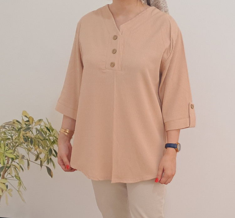 مدل جدید تونیک مانتو بهاره برای یک استایل کژوال