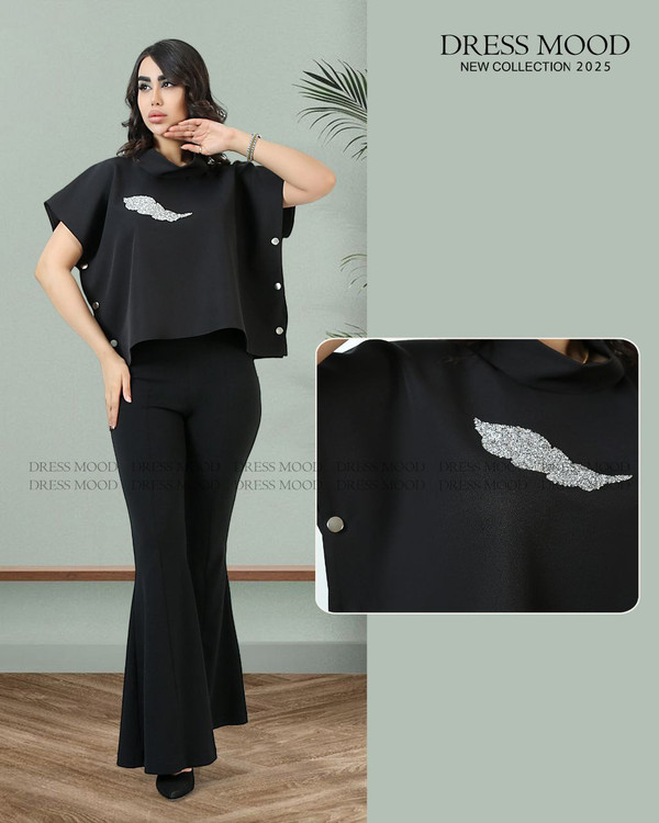 پانچ زنانه بغل دکمه