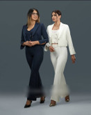 عکس جلیقه و شلوار زنانه اسپرت و شیک