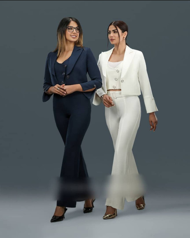 عکس جلیقه و شلوار زنانه اسپرت و شیک