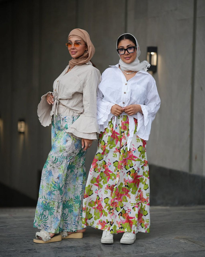 شومیز جلو گره ای