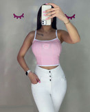 تاپ و نیم تنه دخترانه با رنگهای پاستیلی