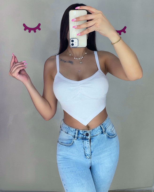 تاپ بندی جلو هفت دخترانه فری سایز