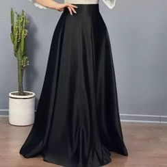 دامن ساتن ماکسی