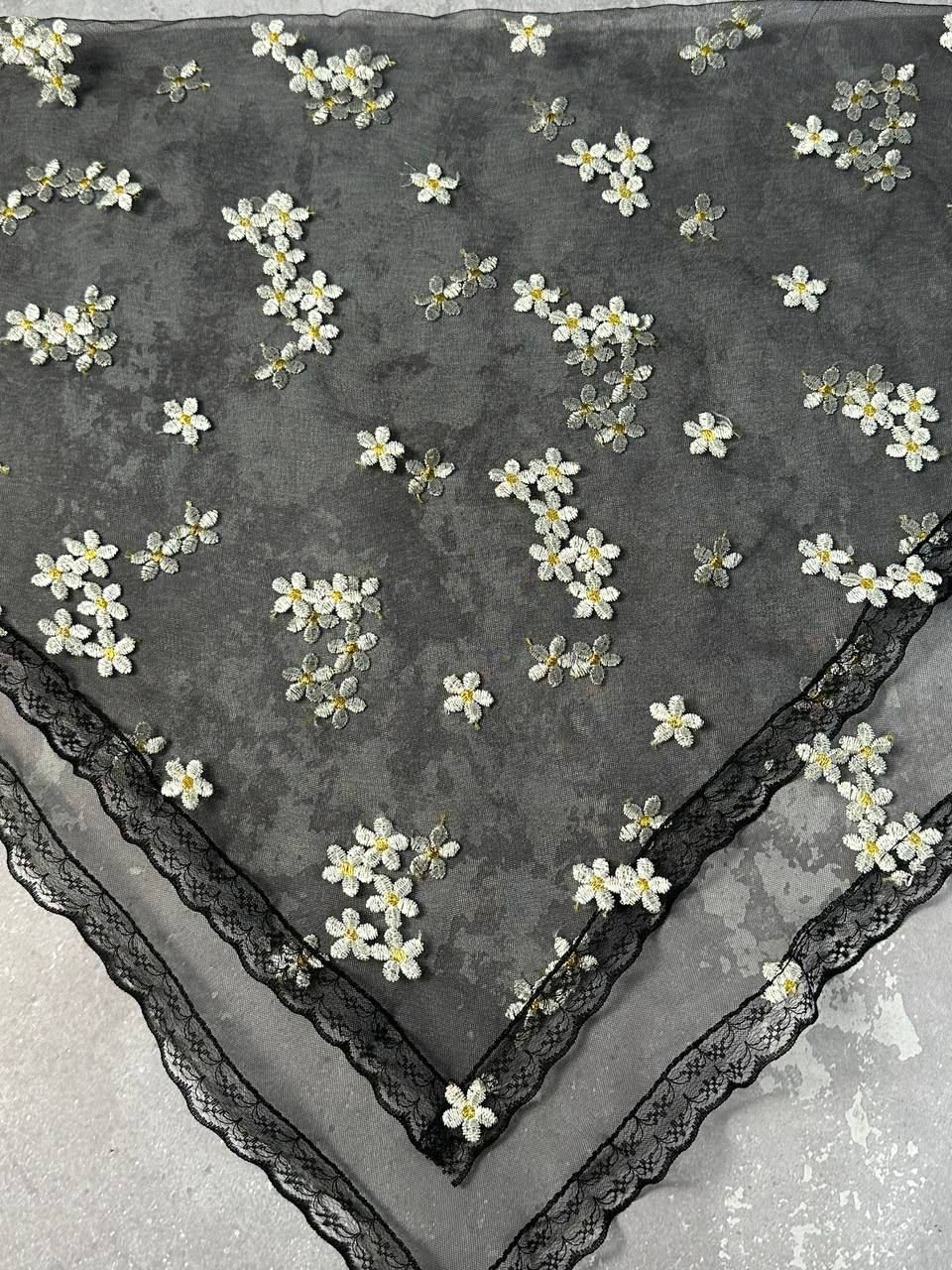 مینی اسکارف توری بابونه
