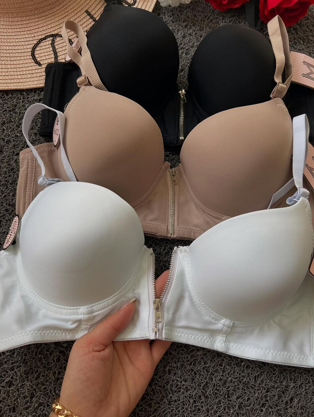 سوتین ورزشی زنانه مدل جلو زیپ دار کد 4005