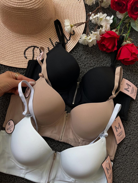 سوتین جلو زیپ دار سک۳۰ برای فرمدهی بینقص سینهها