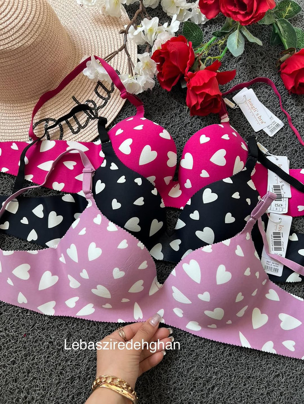 سوتین ابری زنانه بدون فنر سوتین قلبی سایز 70 ...