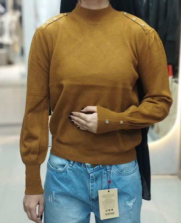 بافت زنانه قهوه ای