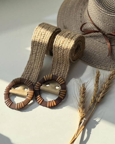 کمربند کنفی زنانه