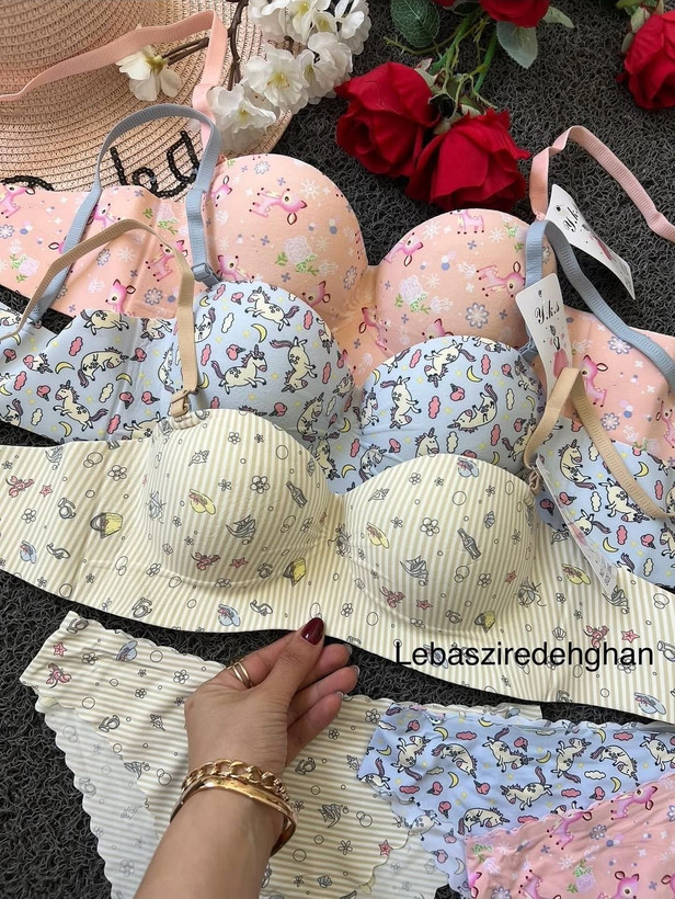 ست شورت و سوتین تینیجری