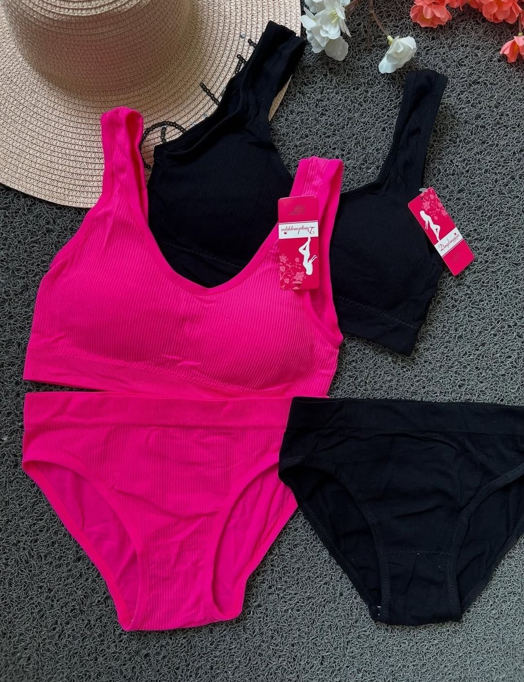 ست نیم تنه و شورت کبریتی کد 2750