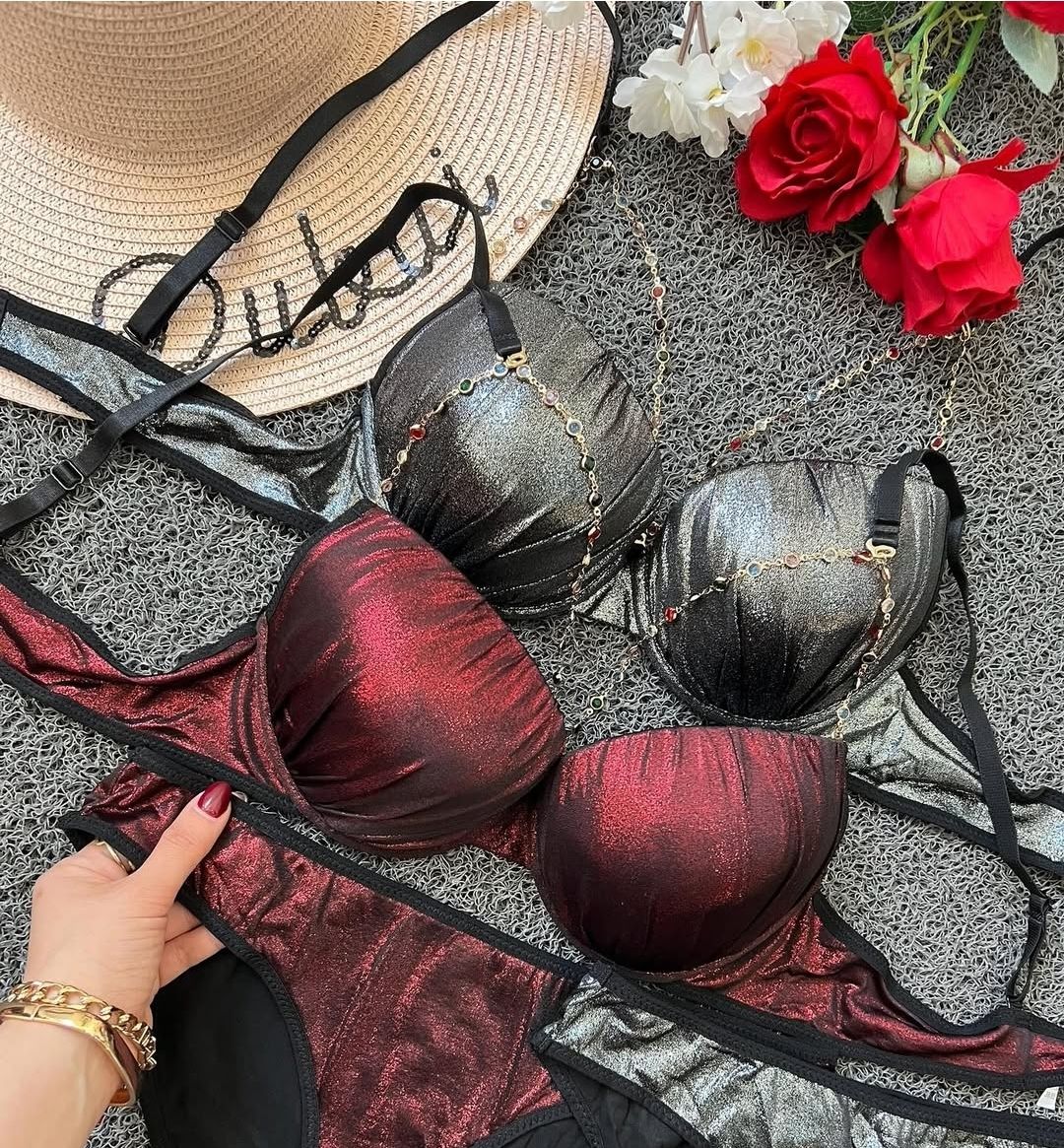 ست شورت و سوتین هارنس دار