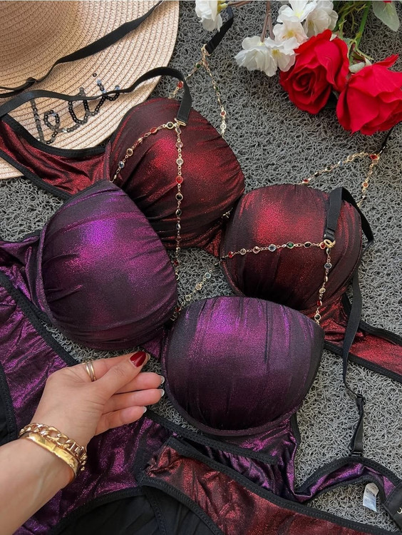 ست شورت و سوتین دیسکو