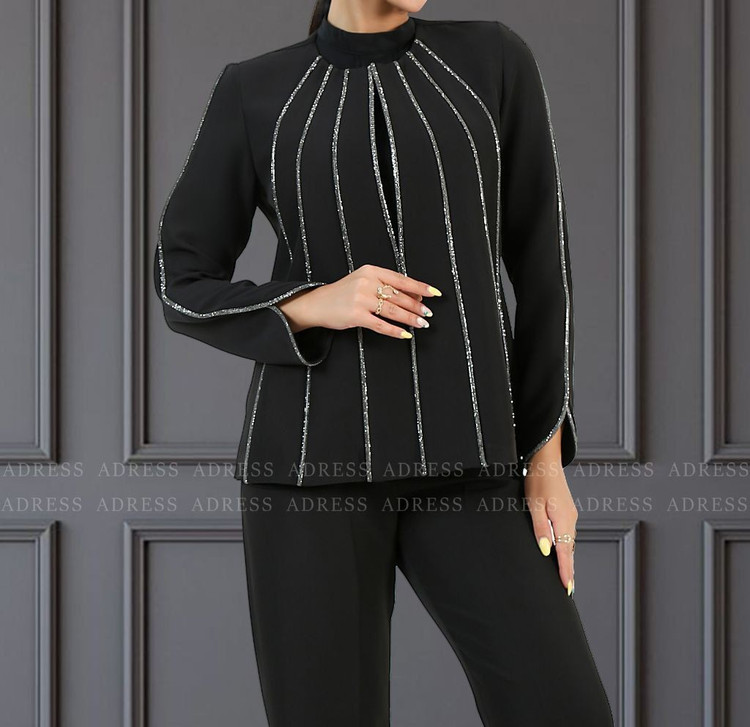 کت و شلوار مغزی دوزی