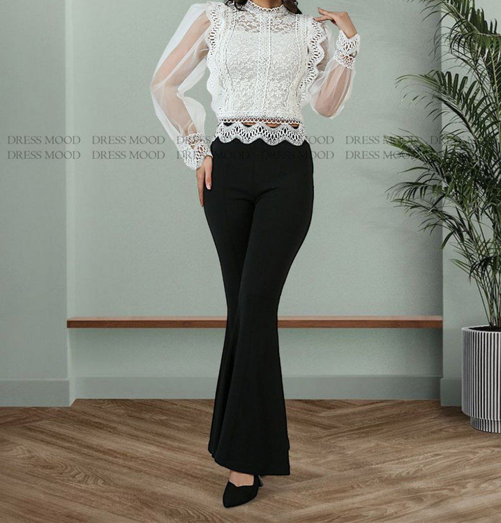 کراپ مجلسی گیپور دانتل