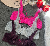 شورت و سوتین توری رنگهای جیغ