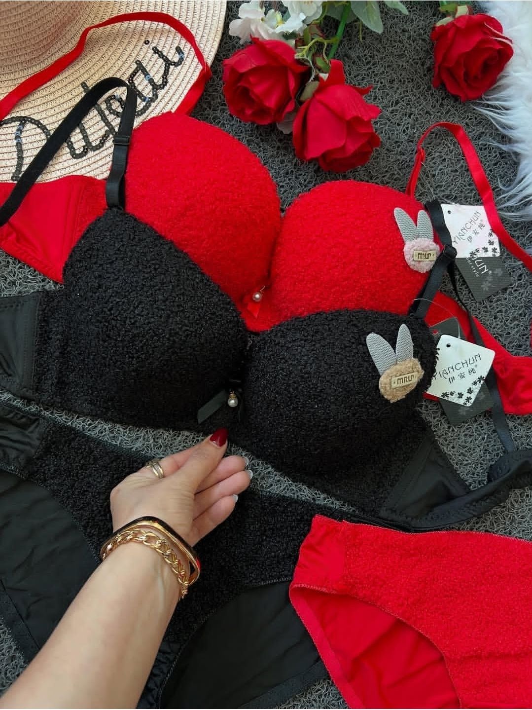 ست شورت و سوتین اسفنجی تدی ببعی