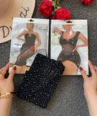 خرید و قیمت بادی توری نگین دار