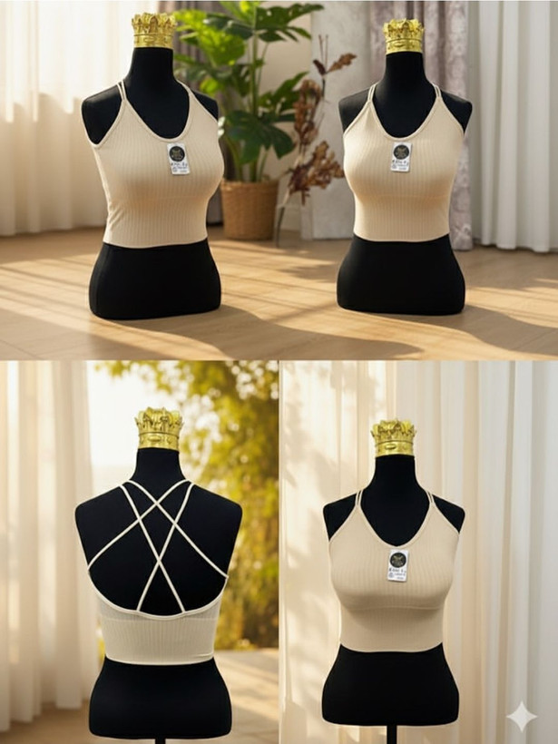 نیم تنه کرم بند ضربدری