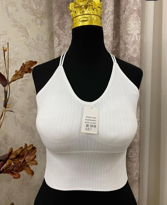 نیم تنه سفید پشت ضربدری