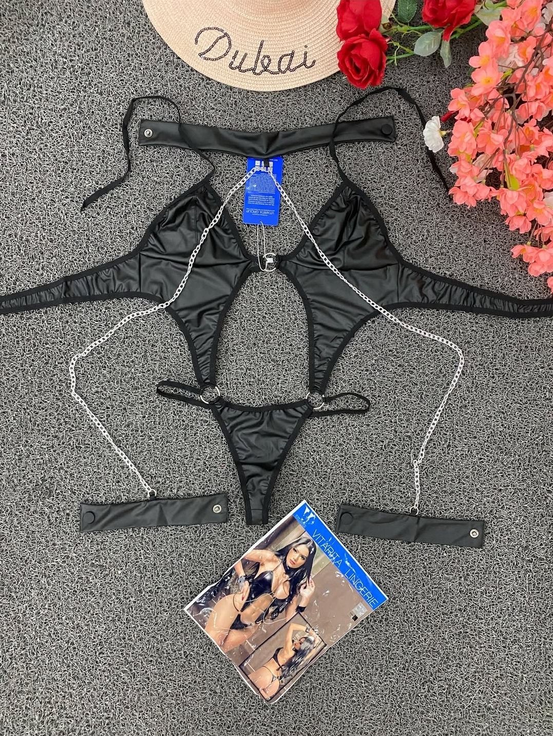 کاستوم پلیسی دستبند دار 3 تیکه K214