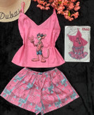 خرید عمده تاپ و شلوارک زنانه ساتن